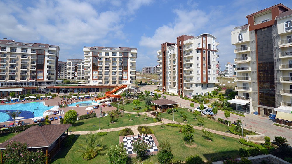 Hörnlägenhet med 1 sovrum till salu i Orion City Avsallar Alanya - 114