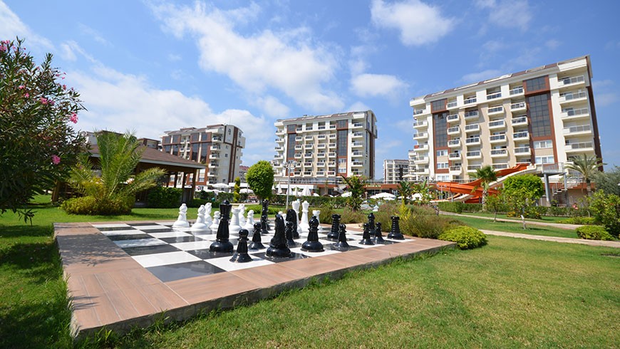 Hörnlägenhet med 1 sovrum till salu i Orion City Avsallar Alanya - 119