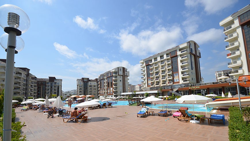 Hörnlägenhet med 1 sovrum till salu i Orion City Avsallar Alanya - 120