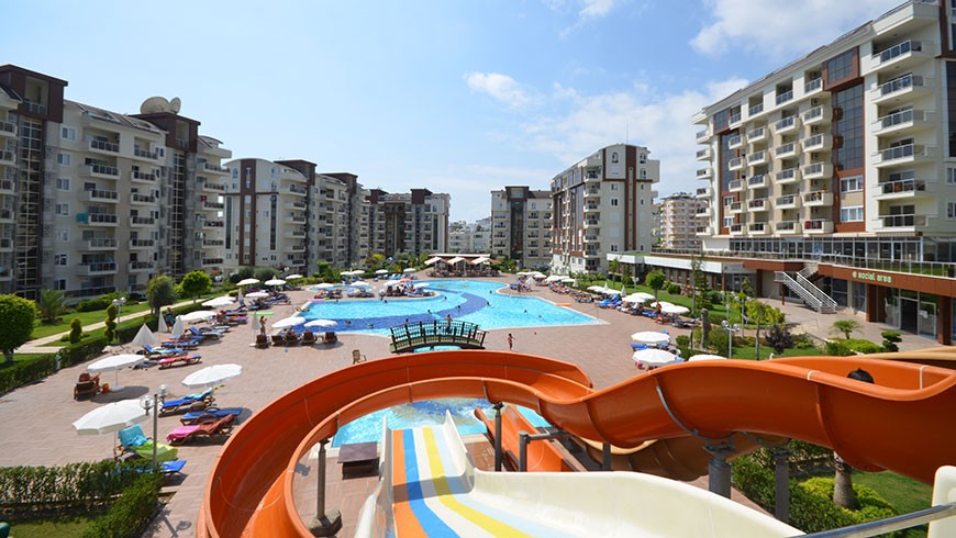 Hörnlägenhet med 1 sovrum till salu i Orion City Avsallar Alanya - 122