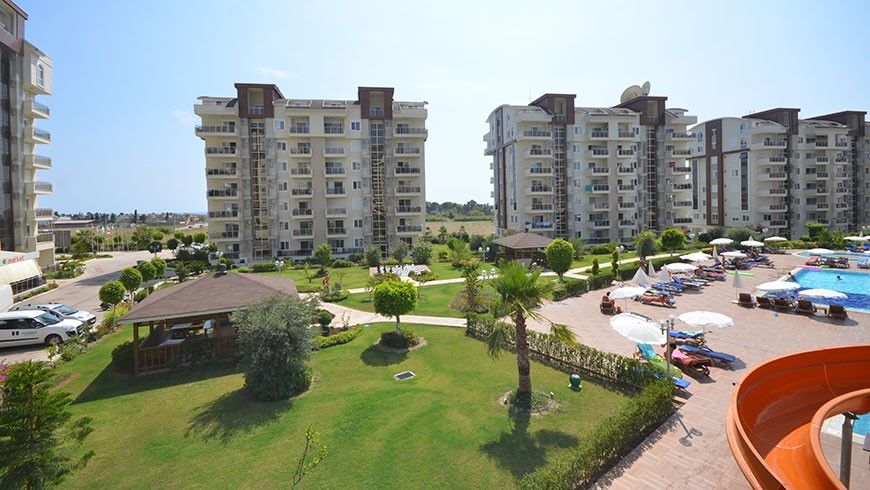Hörnlägenhet med 1 sovrum till salu i Orion City Avsallar Alanya - 126