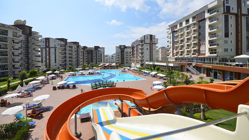 Hörnlägenhet med 1 sovrum till salu i Orion City Avsallar Alanya - 128