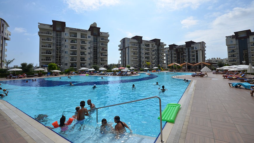 Hörnlägenhet med 1 sovrum till salu i Orion City Avsallar Alanya - 137