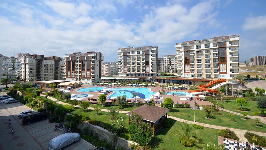 Hörnlägenhet med 1 sovrum till salu i Orion City Avsallar Alanya - 140