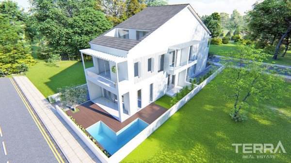 5 Bedrooms Detached Villa with Private Pool For Sale in Fethiye Town