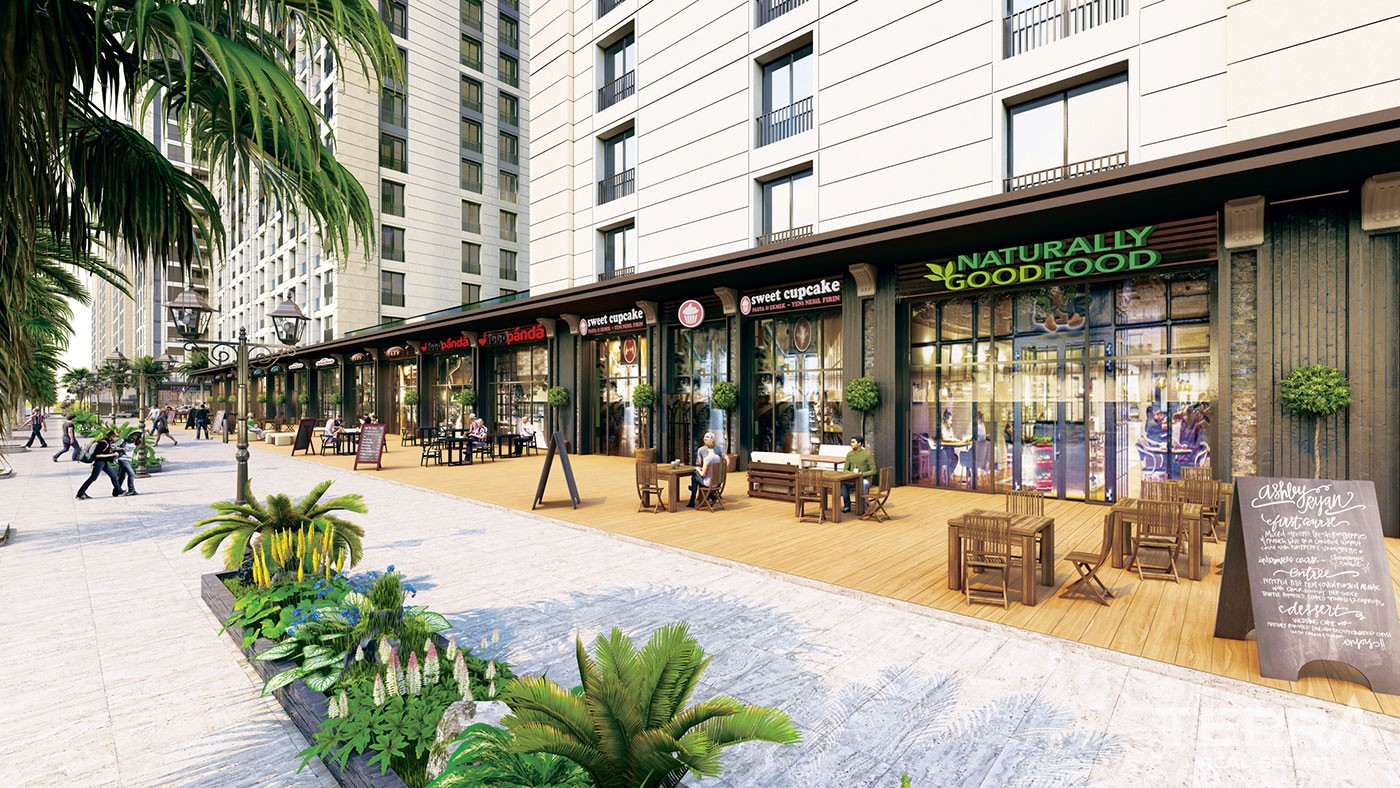 Luxurious Family Concept Apartments for Sale in Istanbul Beylikdüzü - 40351