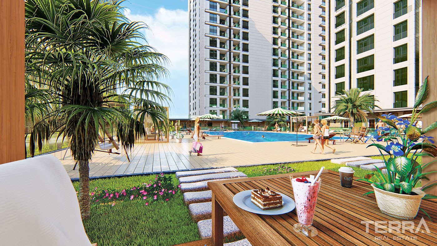 Luxurious Family Concept Apartments for Sale in Istanbul Beylikdüzü - 40357