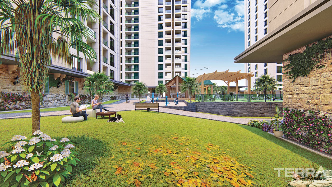 Luxurious Family Concept Apartments for Sale in Istanbul Beylikdüzü - 40359