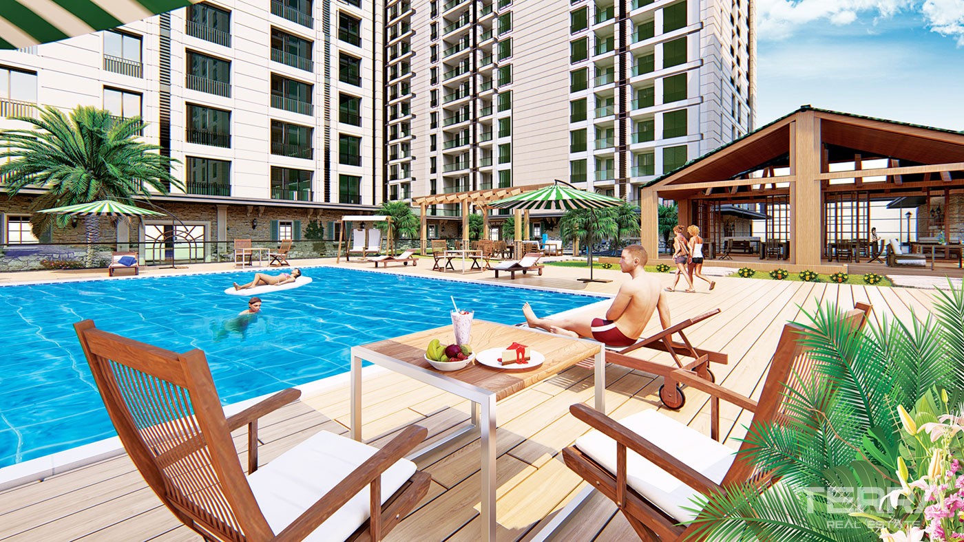 Luxurious Family Concept Apartments for Sale in Istanbul Beylikdüzü - 40360