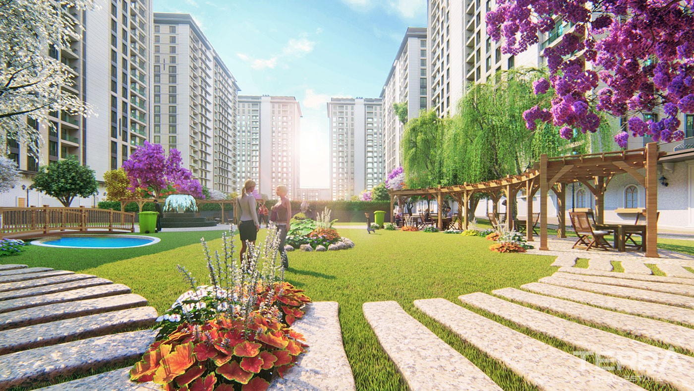 Luxurious Family Concept Apartments for Sale in Istanbul Beylikdüzü - 40361