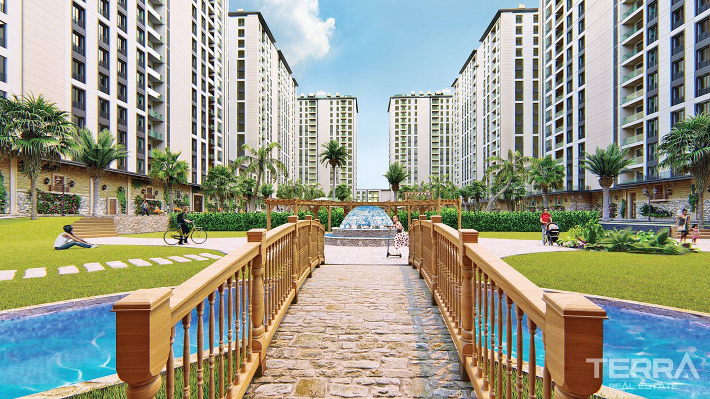 Luxurious Family Concept Apartments for Sale in Istanbul Beylikdüzü - 40367