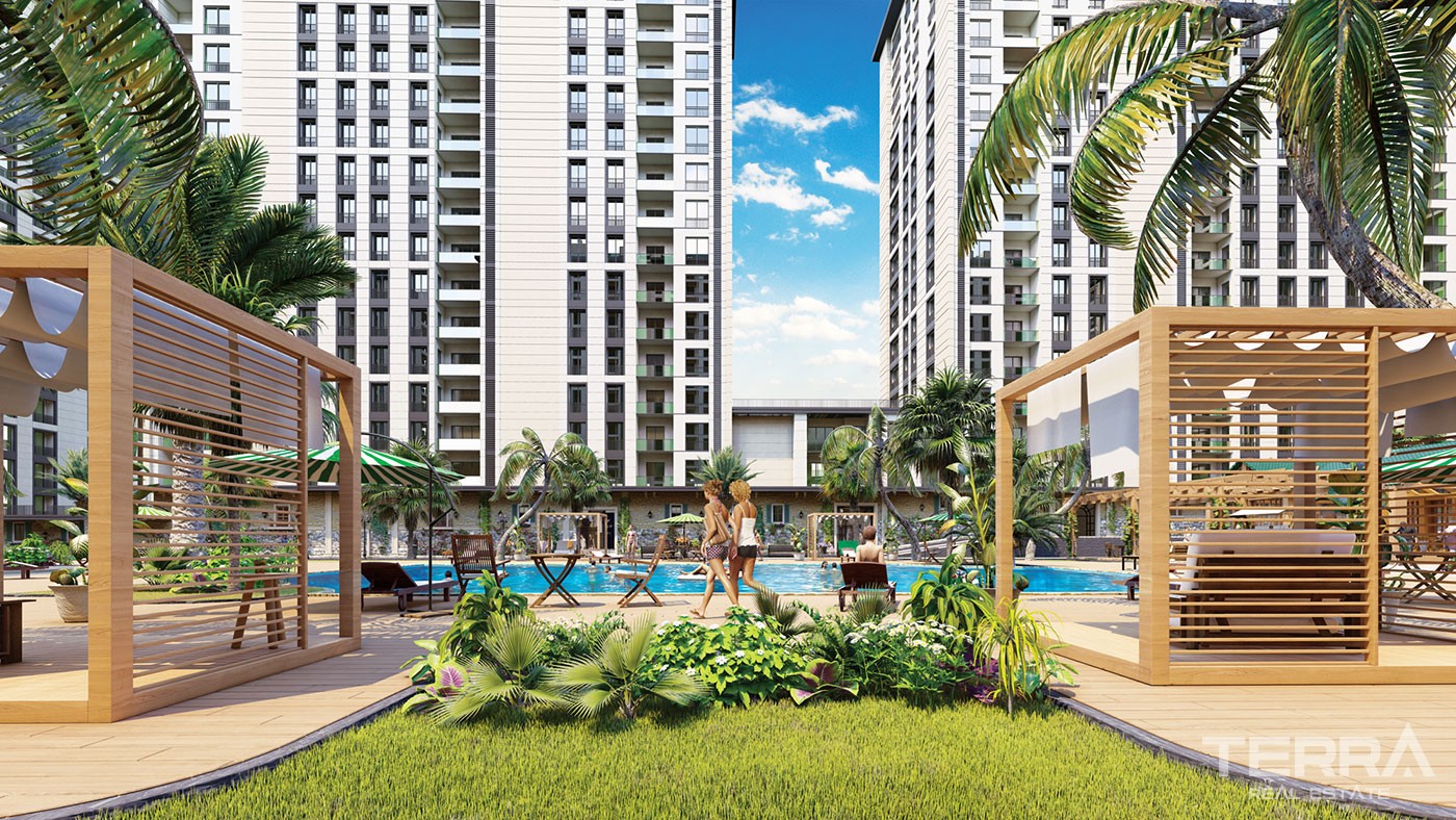 Luxurious Family Concept Apartments for Sale in Istanbul Beylikdüzü - 40370