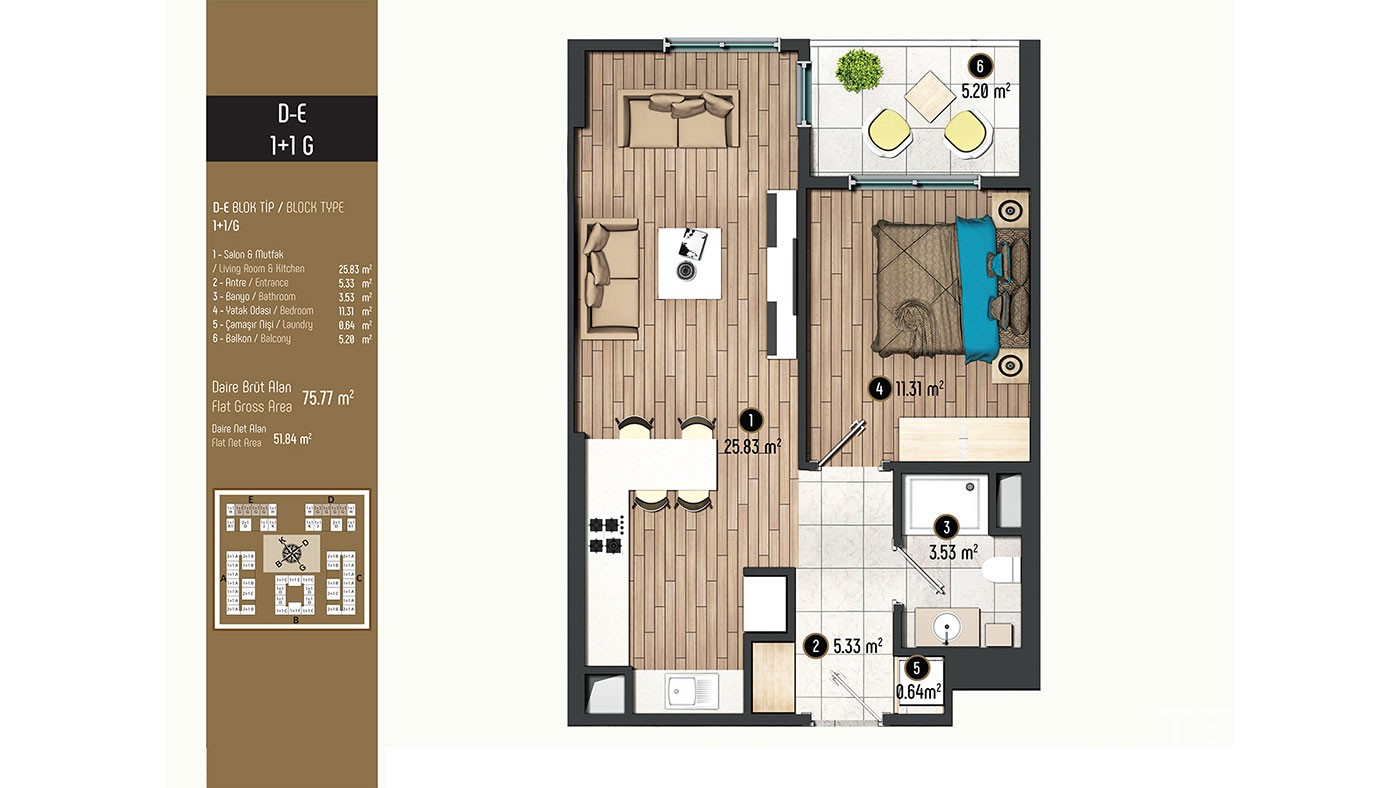 Luxurious Family Concept Apartments for Sale in Istanbul Beylikdüzü - 40398