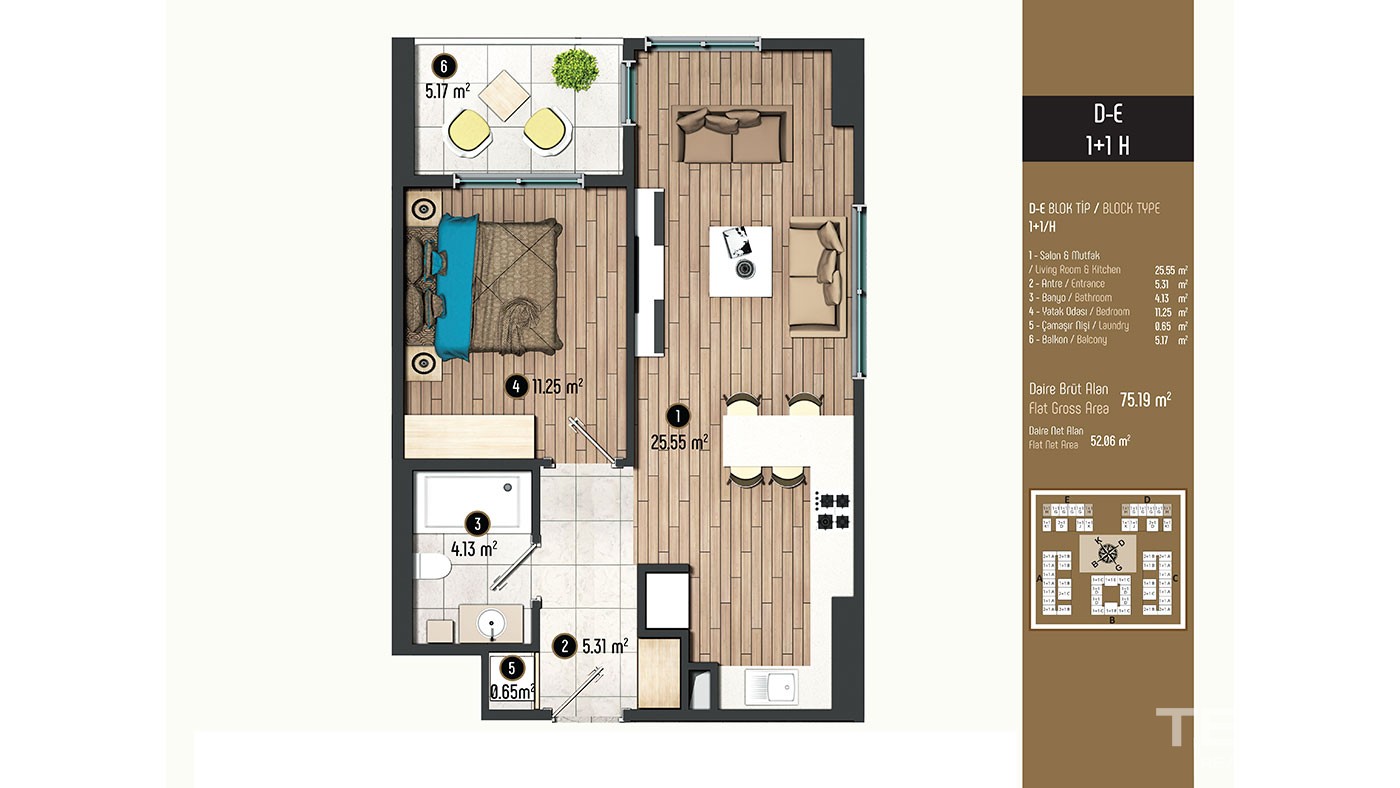 Luxurious Family Concept Apartments for Sale in Istanbul Beylikdüzü - 40399