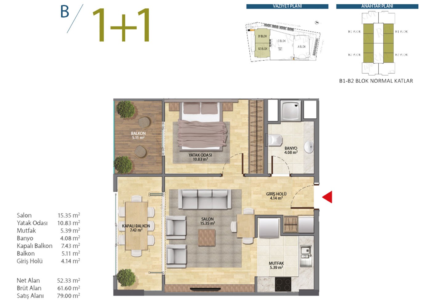Modern and Comfortable Apartments to Buy in Avcılar Istanbul - 40541