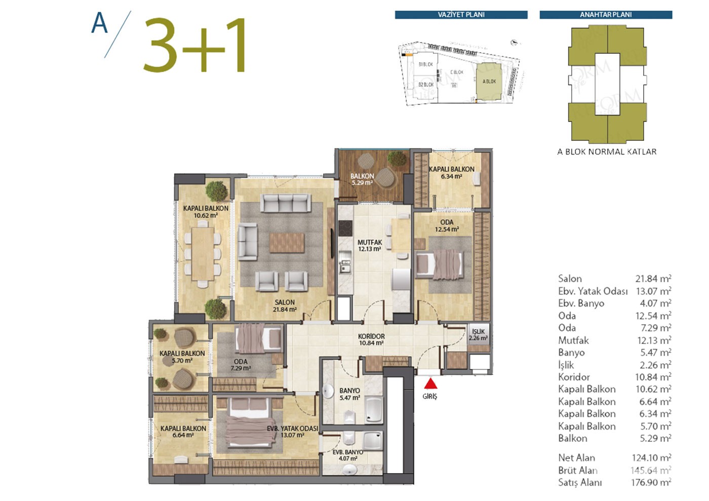 Modern and Comfortable Apartments to Buy in Avcılar Istanbul - 40542