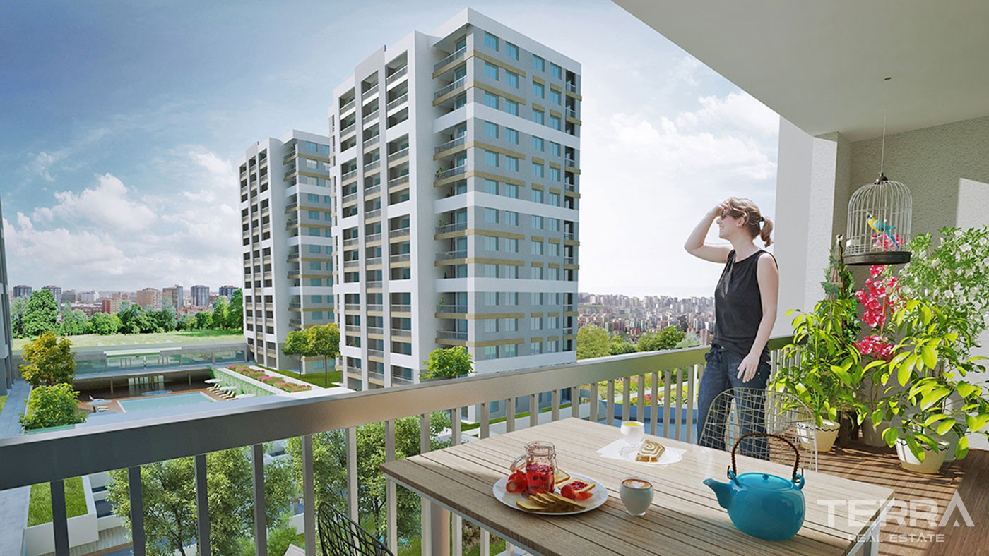 Move-In Ready Modern Apartments with Amenities in Beylikdüzü Istanbul - 40551