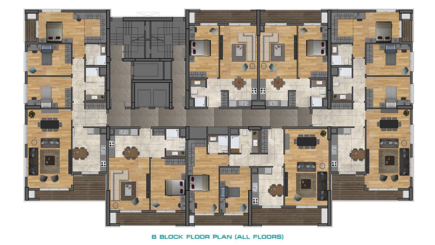 Move-In Ready Modern Apartments with Amenities in Beylikdüzü Istanbul - 40564