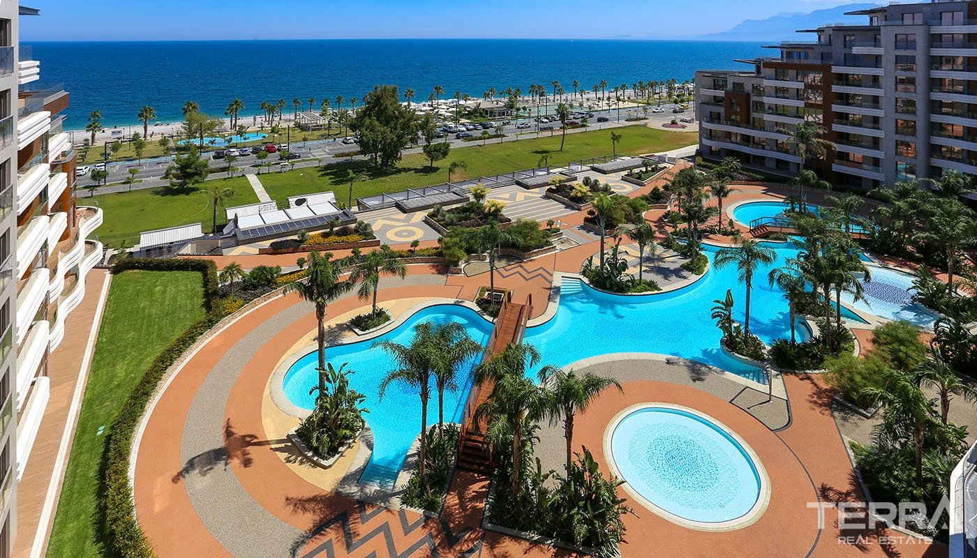 Modern Apartments With Private Beach For Sale In Antalya Konyaalti Terra Real Estate