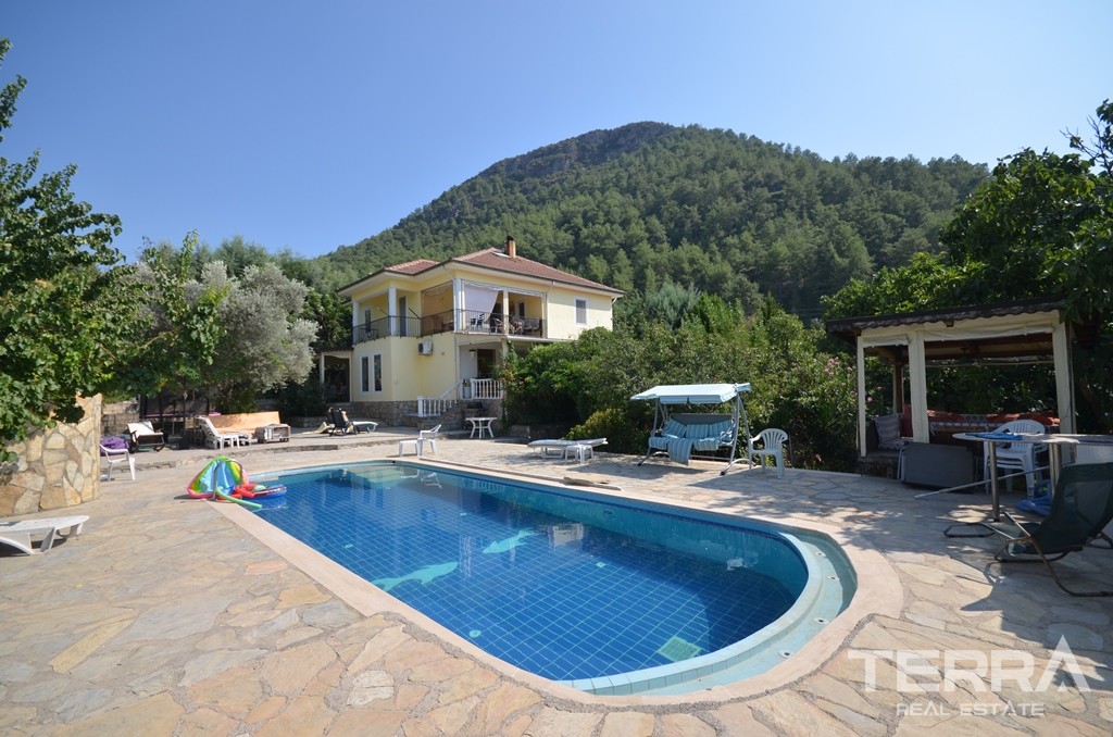 Large Detached Villa with Well Sized Garden to Buy in Fethiye Üzümlü - 40806