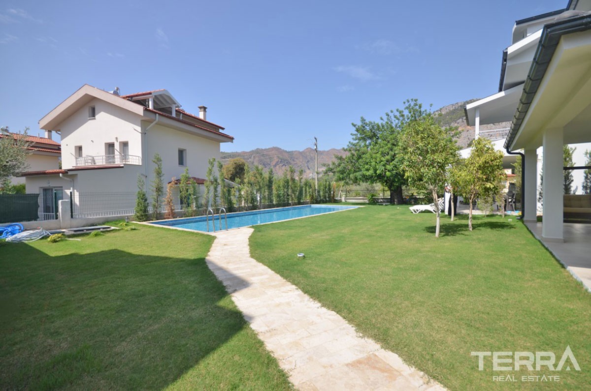 Newly Built Apartments with Shared Pool for Sale in Fethiye Göcek - 40690