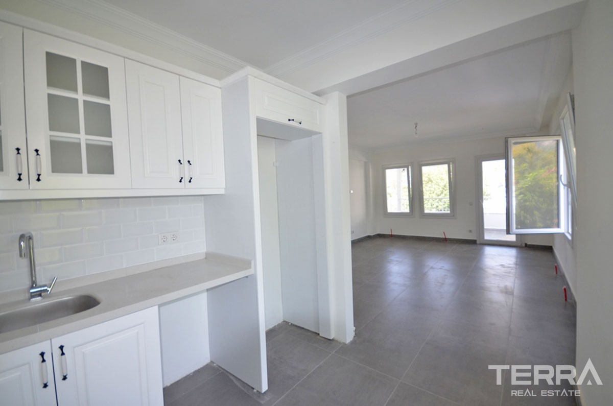 Newly Built Apartments with Shared Pool for Sale in Fethiye Göcek - 40697