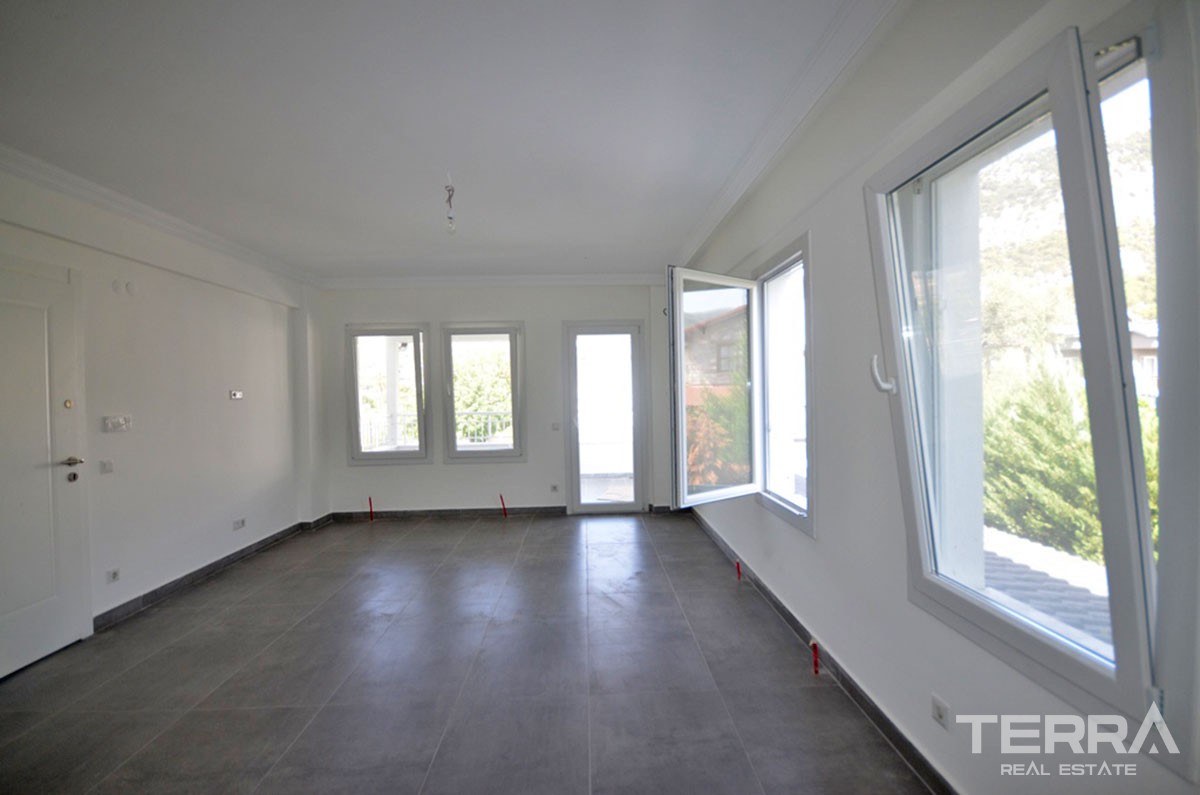 Newly Built Apartments with Shared Pool for Sale in Fethiye Göcek - 40698