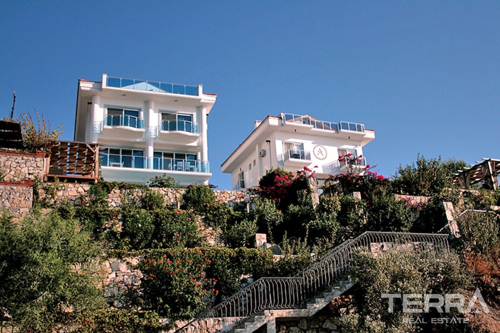 Exclusive Seafront Villa for Sale on Şövaliye Island Fethiye - 40777