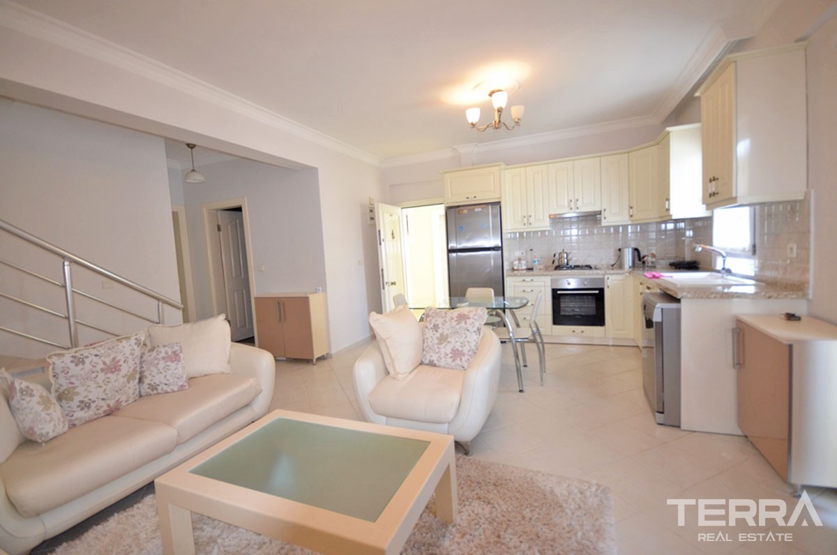 Excellent Apartment in Çalış Fethiye Within Walking Distance to Beach - 40813