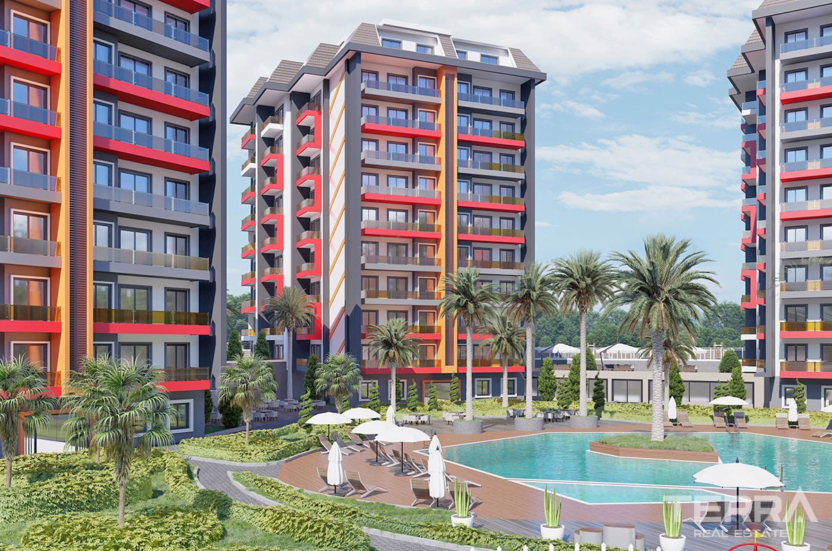 Brand New Bargain Apartments for Sale in Avsallar Alanya - 40854