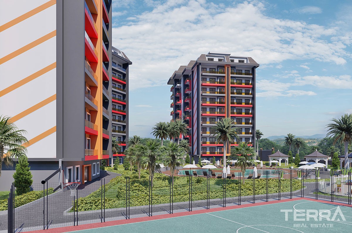 Brand New Bargain Apartments for Sale in Avsallar Alanya - 40859