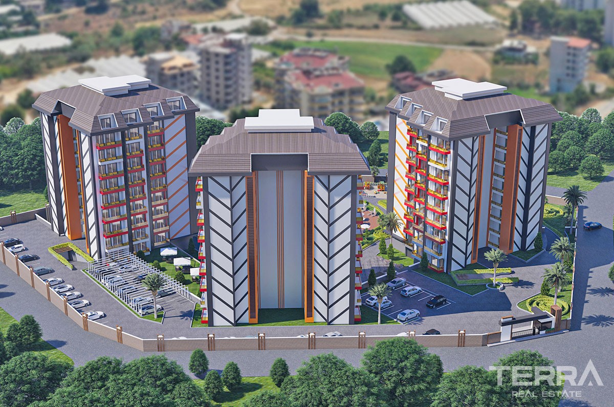Brand New Bargain Apartments for Sale in Avsallar Alanya - 40861