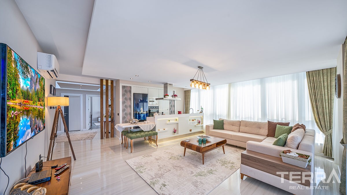 Ready to Move-in Sea-view Apartment for Sale in Kargıcak Alanya - 40985