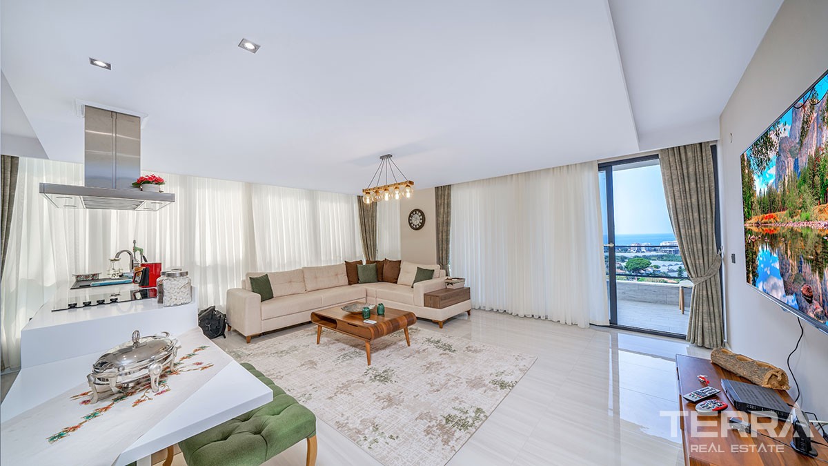 Ready to Move-in Sea-view Apartment for Sale in Kargıcak Alanya - 40986