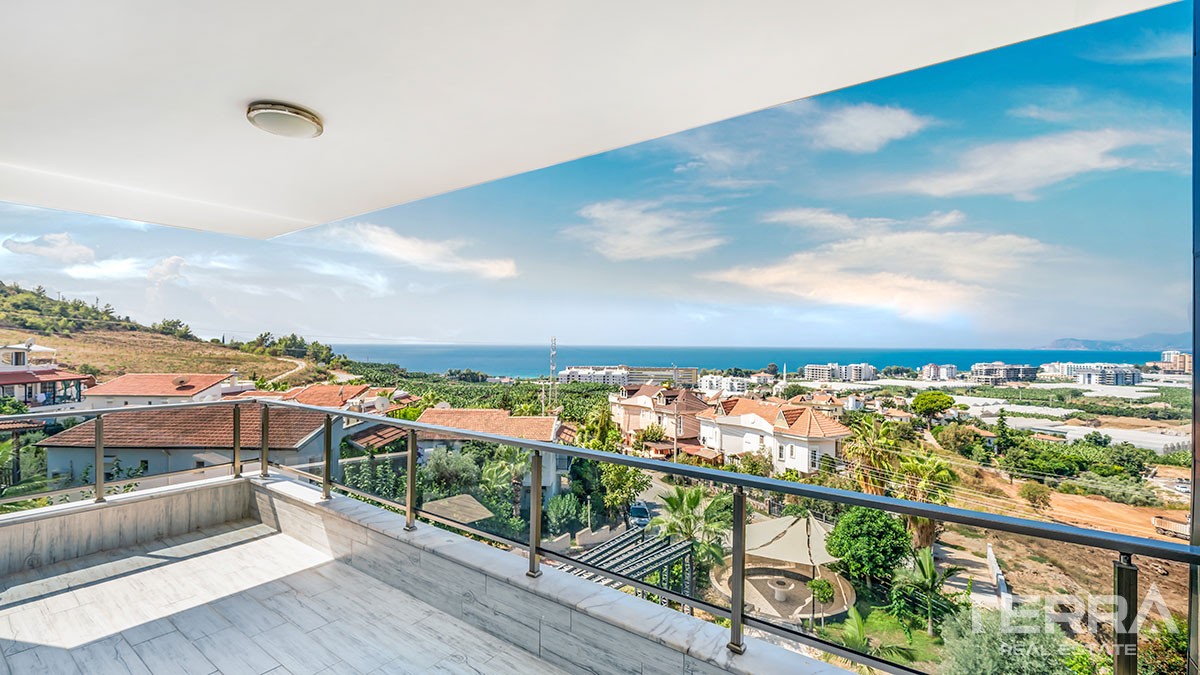 Ready to Move-in Sea-view Apartment for Sale in Kargıcak Alanya - 40993