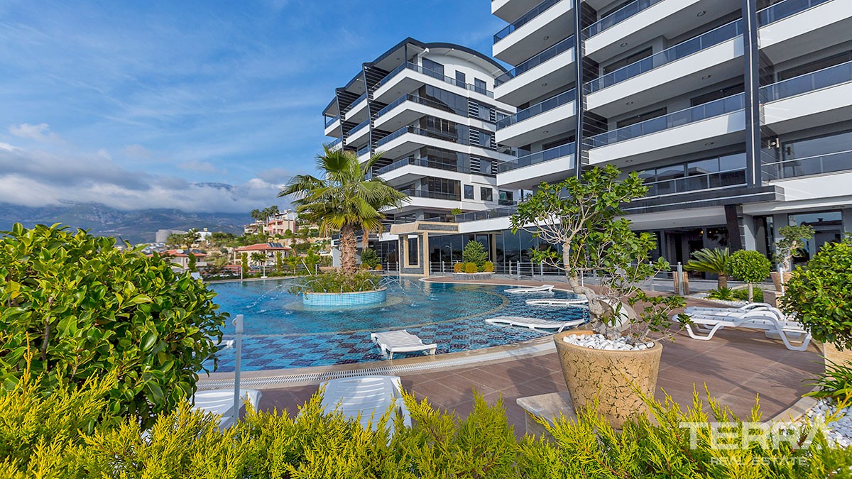 Exclusive Penthouse with Amazing Sea-view for Sale in Alanya Kargıcak - 41001