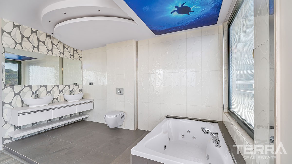 Exclusive Penthouse with Amazing Sea-view for Sale in Alanya Kargıcak - 41024