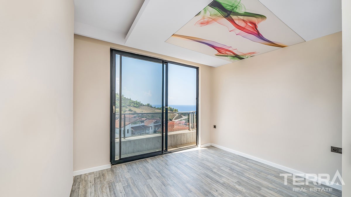 Exclusive Penthouse with Amazing Sea-view for Sale in Alanya Kargıcak - 41028