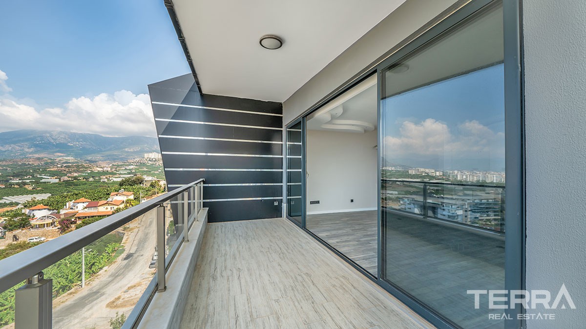 Exclusive Penthouse with Amazing Sea-view for Sale in Alanya Kargıcak - 41029
