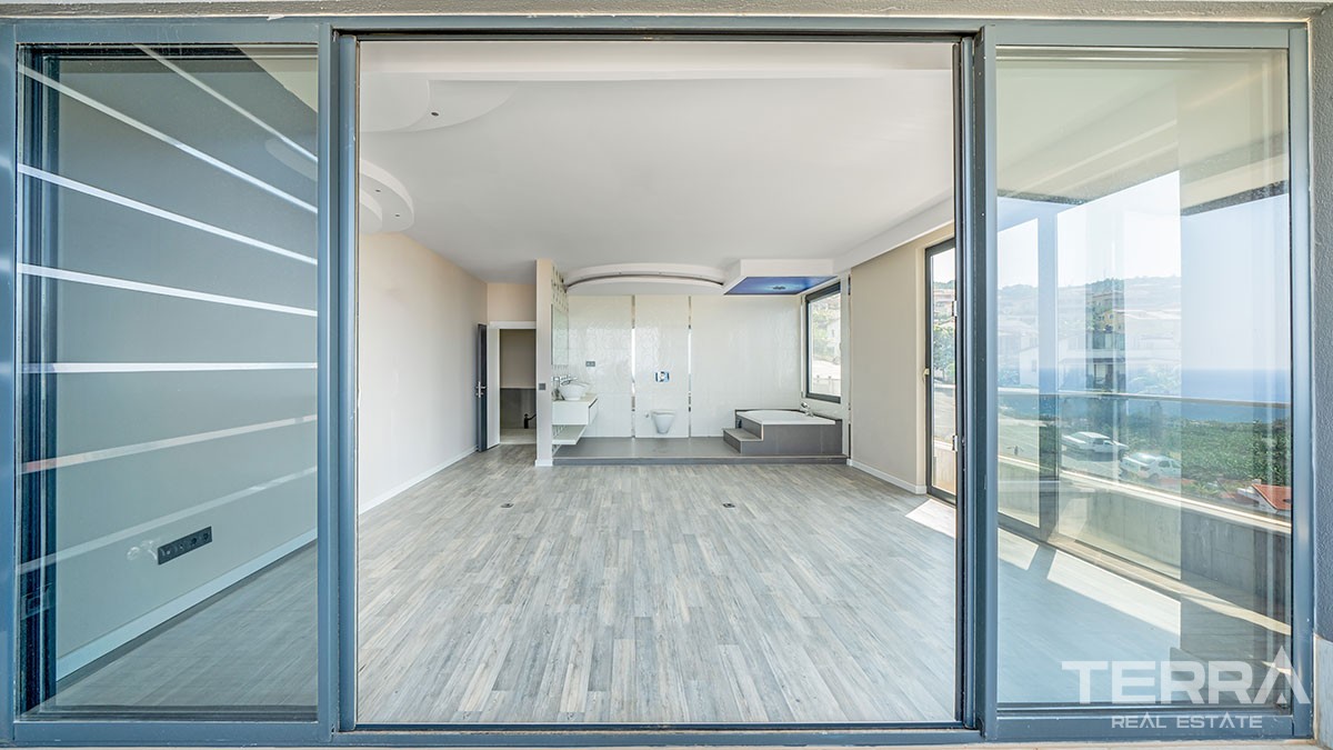 Exclusive Penthouse with Amazing Sea-view for Sale in Alanya Kargıcak - 41030
