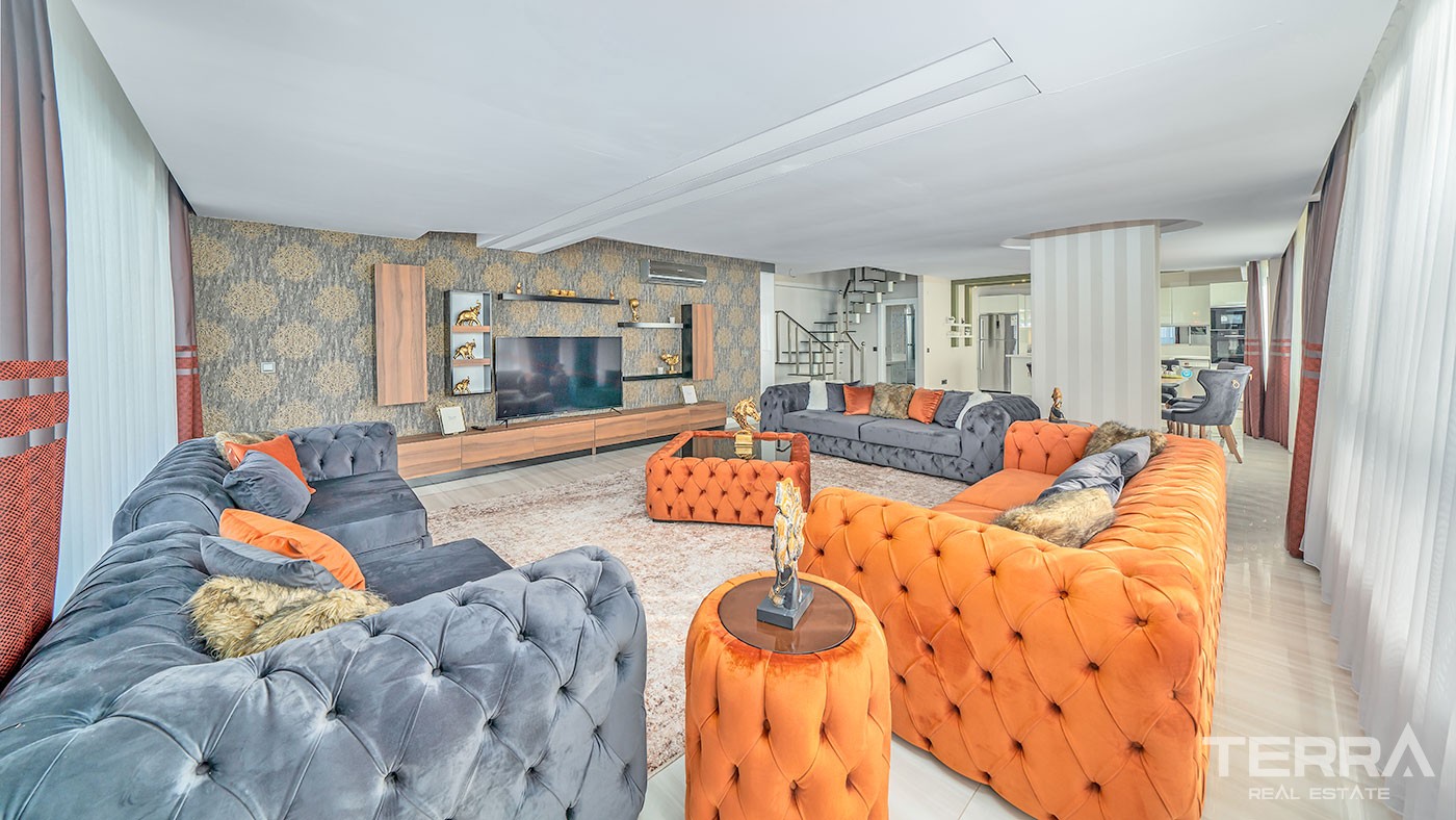 Exclusive Penthouse with Amazing Sea-view for Sale in Alanya Kargıcak - 47285
