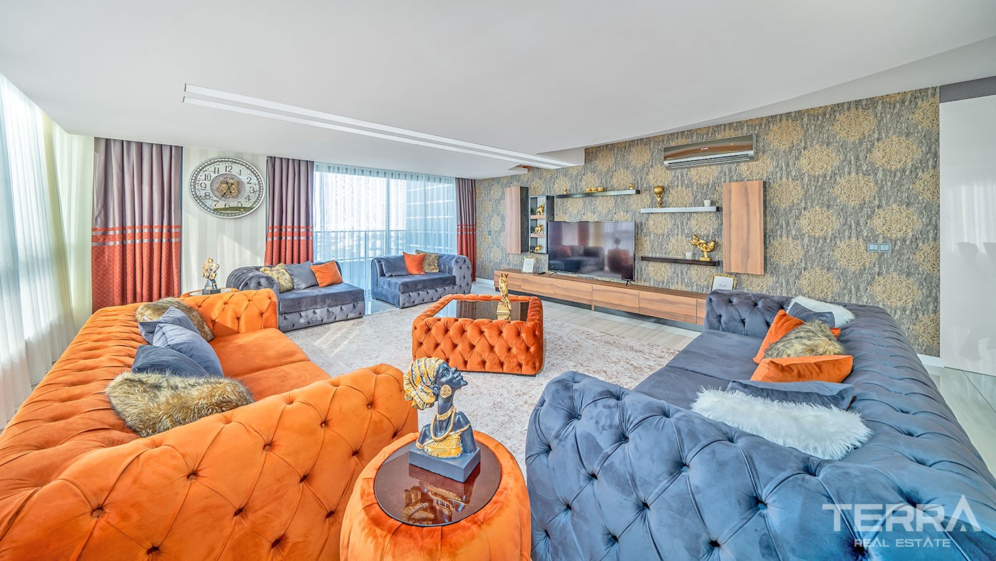 Exclusive Penthouse with Amazing Sea-view for Sale in Alanya Kargıcak - 47286