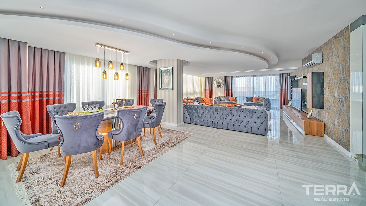 Exclusive Penthouse with Amazing Sea-view for Sale in Alanya Kargıcak - 47291