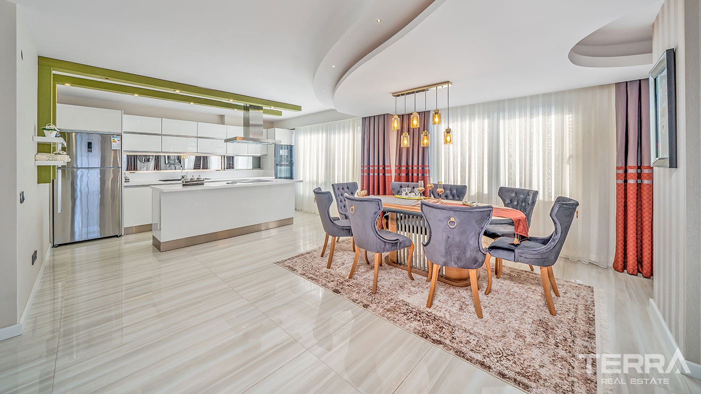Exclusive Penthouse with Amazing Sea-view for Sale in Alanya Kargıcak - 47292