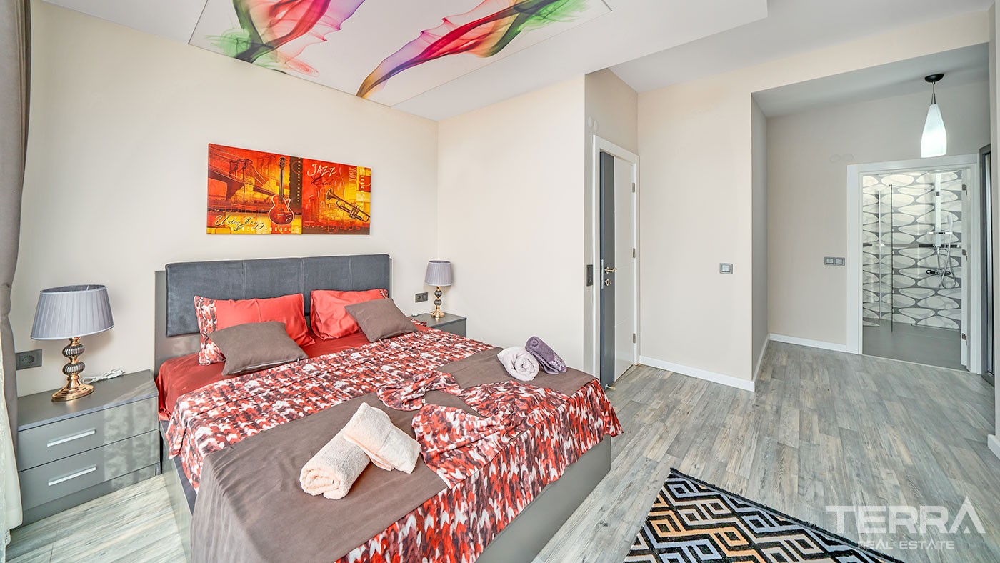 Exclusive Penthouse with Amazing Sea-view for Sale in Alanya Kargıcak - 47299