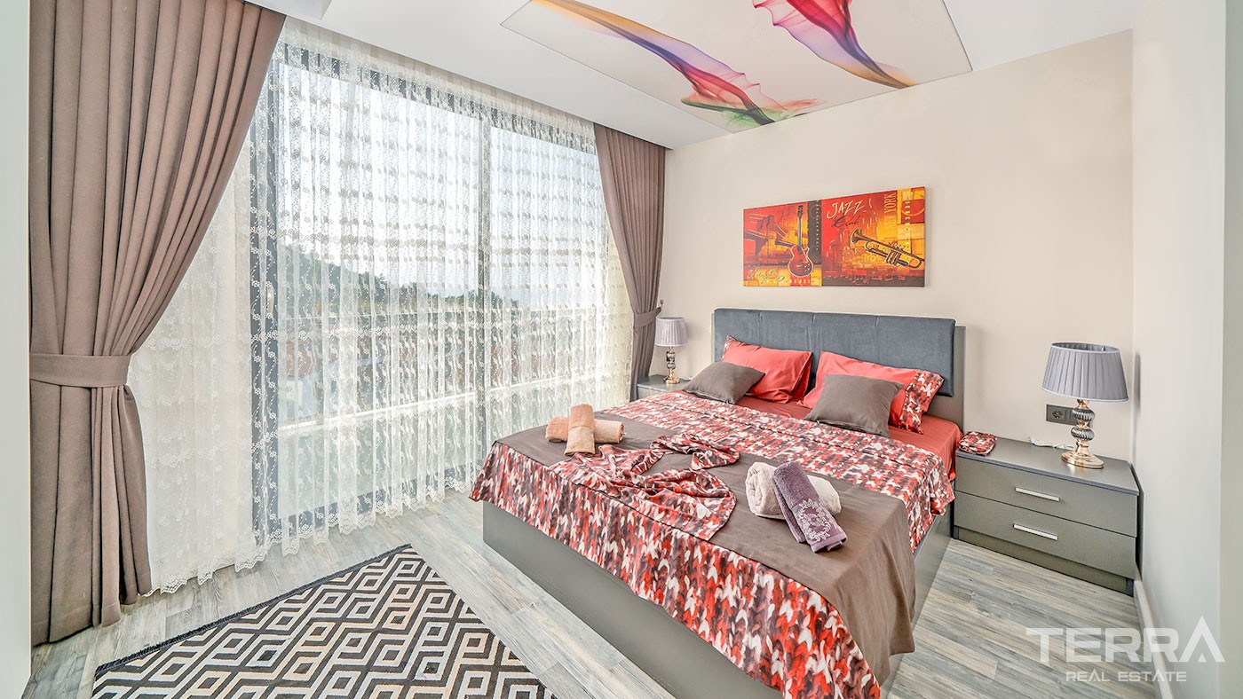 Exclusive Penthouse with Amazing Sea-view for Sale in Alanya Kargıcak - 47301