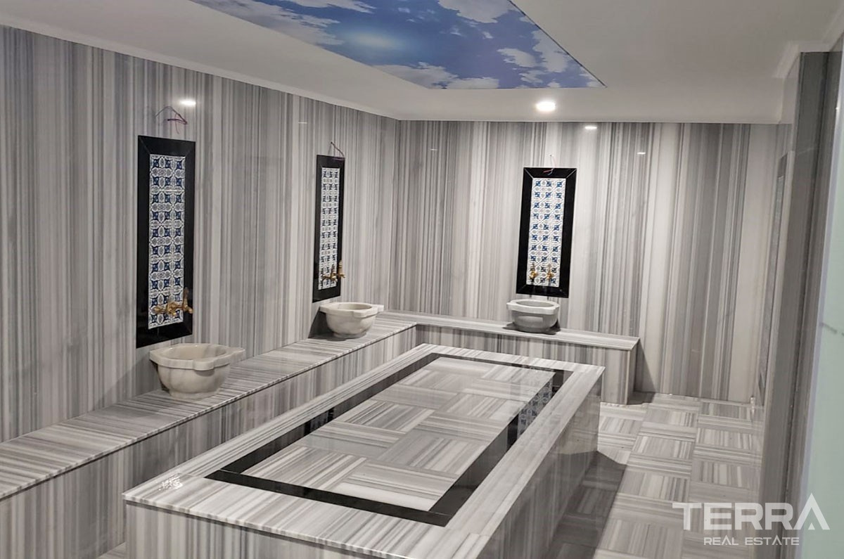 Roomy Penthouse with Stunning Sea-View for Sale in Kargıcak Alanya - 40939