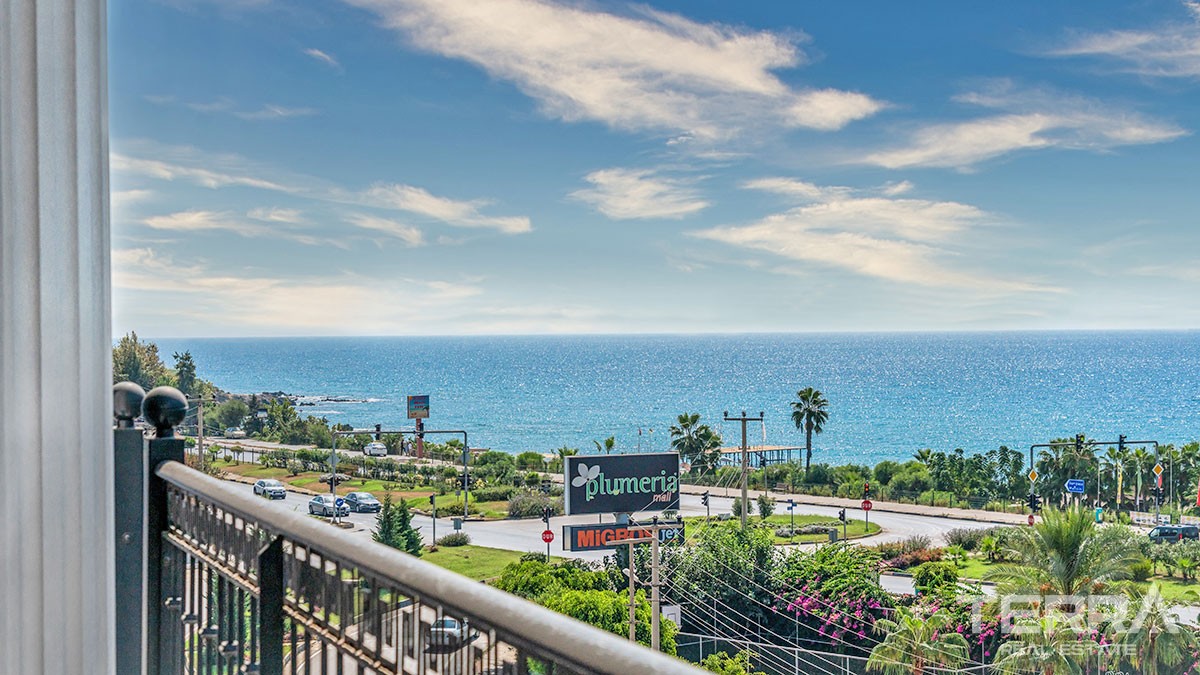 Roomy Penthouse with Stunning Sea-View for Sale in Kargıcak Alanya - 40953