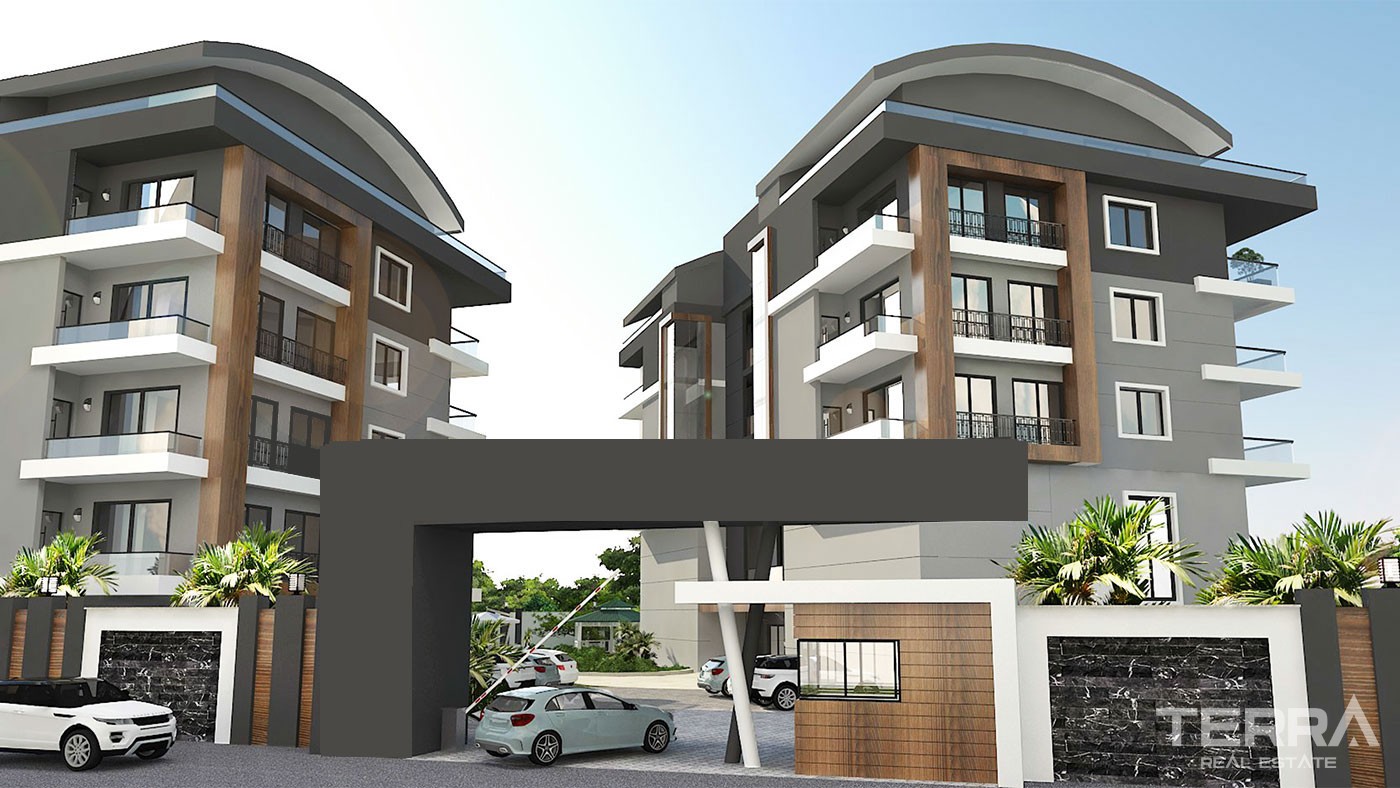 Bargain Apartments with Social Amenities for Sale in Alanya Oba - 41151