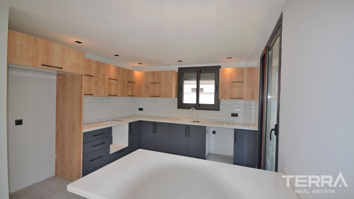New Detached Villa with Swimming-pool for Sale in Fethiye Centre - 58332